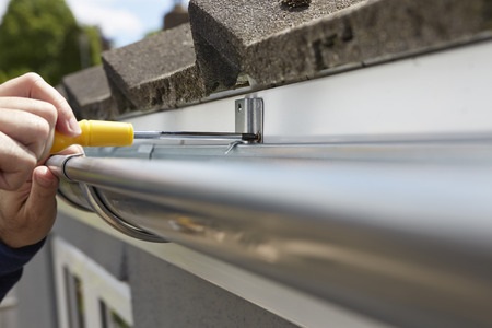 Gutter Being Replaced on House