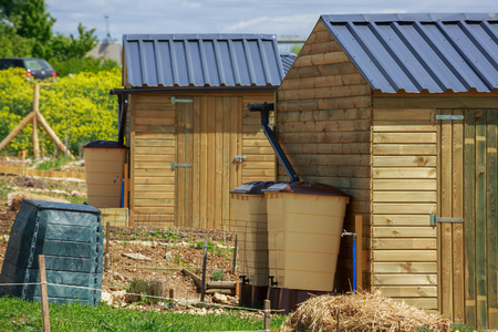 Collecting Rainwater from Your Gutters